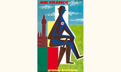 null Air France - Grande Bretagne
GEORGET GUY
Courbet Paris
99 x 62 cm
Aff. N.E....