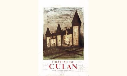 null Château de Culan
BUFFET BERNARD
Affiche dédicacée et signée par Bernard Buffet...