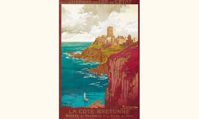 null Le Fort La Latte 1914
LACAZE JULIEN
La côte bretonne. Chemins de Fer de l'Etat.
Cornille...