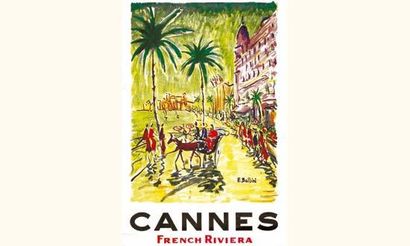 null Cannes
BELLINI E.
French Riviéra.
Devaye
94,5 x 64 cm
Affiche collée sur Canson...