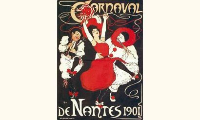 null Carnaval de Nantes 1901
JACQUIER M.
Imp. Moderne Nantes
127 x 92,5 cm
Aff. N.E....