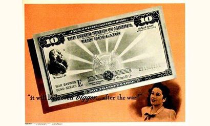 null "It will look even Bigger.. After the war!"
War Savings Bond Series E - United...