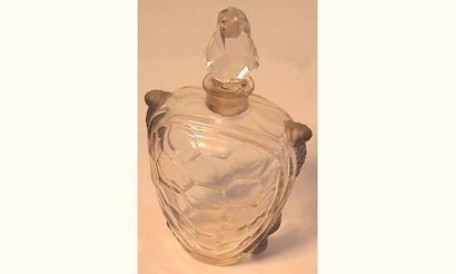 null GUERLAIN, " Champs-Elysées " dit flacon " Tortue ", flacon cristal blanc, tortue...