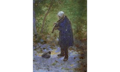 null Camille INNOCENTI (1871-1961)

« Joueur de violon en forêt »

Huile sur panneau...