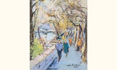null Georges BERGER (1908-1976)

« Les Quais en automne »

Pastel, signé en bas à...