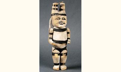 null Koyala ou Koshare (le Clown-noir-et-blanc) - Hopi, Arizona, U.S.A - Circa 1920	Koyala...