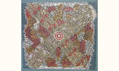 null Anonyme. 

Sans titre. 

D. : 48 x 44 cm.
Acrylique sur toile	

Art Aborigène
Depuis...