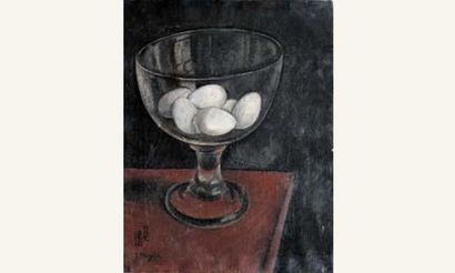 null Tsuguharu-Leonard FOUJITA (1886-1968)

« La coupe aux œufs, circa 1915/16 »

Huile...