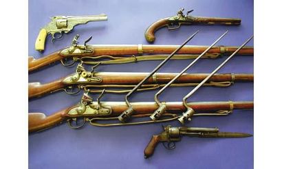 Pistolet d'Arçon à silex (XVIIIème siècle)....