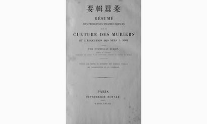 null - Résumé des principaux traités chinois sur la Culture de Muriers et l'éducation...