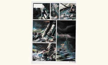 null DAVID Igor «Les 9 Têtes».


Couleurs directes. 
Gouache et encre de Chine sur...