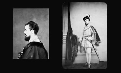 null Duc de MASSA

Deux photographies (c. 1860). 
Portrait : « Même personne debout...