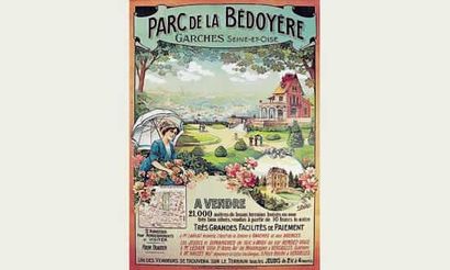 null PARC DE LA BEDOYERE, GARCHES. 
Vers 1910 
A. QUENDRAY

Imprimerie artistique...