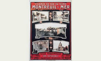 null Chemin de Fer du Nord. MONTREUIL-SUR-MER 
Anonyme
“Ville historique, site admirable”....