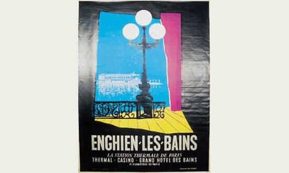 null ENGHIEN-LES-BAINS 
“La station thermale de Paris, casino”. 1952 J. COLIN

Imprimerie...