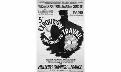 null 5ème EXPOSITION DU TRAVAIL. 
Parc des Expositions, Paris 1939 R. BAILLY
Imprimerie...