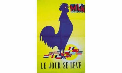 null MLN (Mouvement de Libération Nationale) “Le jour se lève”. 1944/1945 Anonym...
