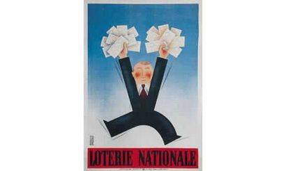 LOTERIE NATIONALE. 
1936 
DEROUET & GRILLERES
Imprimerie...