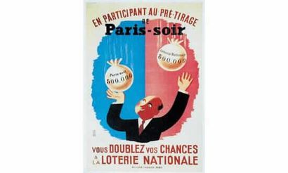 LOTERIE NATIONALE. 
“Pré-tirage de PARIS...