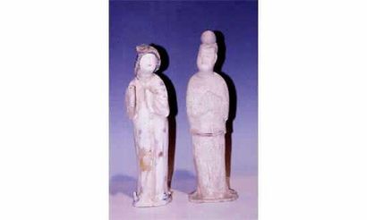null Dynastie Tang ( 618-907 ap JC)
Remarquable couple représentant, un coméden et...