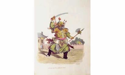 null ALEXANDER (W.). The Costume of China. Londres, Miller, 1805; in-4, cart. de...