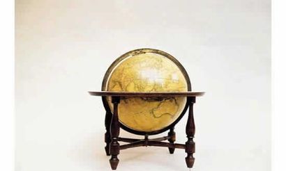 Globe terrestre par CARY vers 1800. « Exibiting...
