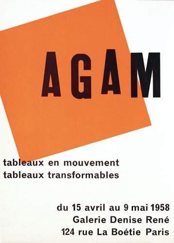 AFFICHES D'ARTISTES / ARTISTS POSTERS
Agam
Galerie...