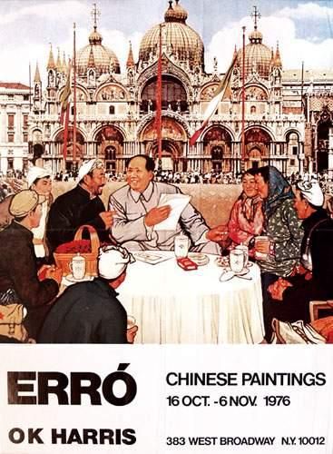 null AFFICHES D'ARTISTES / ARTISTS POSTERS
Erro - Chinese Paintings
Ok Harris. 1976.
ERRO
Grafica...