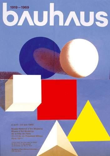 null AFFICHES D'ARTISTES / ARTISTS POSTERS
Bauhaus
1919-1969. Musée National d'Art...
