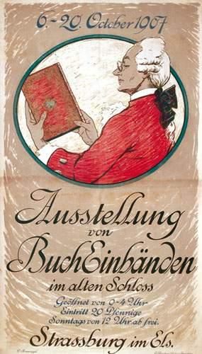 null 67 BAS RHIN
Ausstellung von Bucheinbanden
Im Alten Schloss. Strassburg im Els....