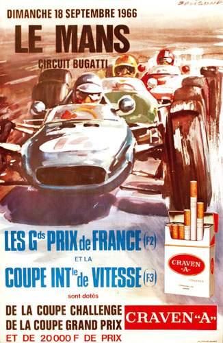 null 72 SARTHE
Le Mans 1966
Circuit Bugatti. Coupe challenge Craven "A".
BELIGOND
Thivillier
Aff....