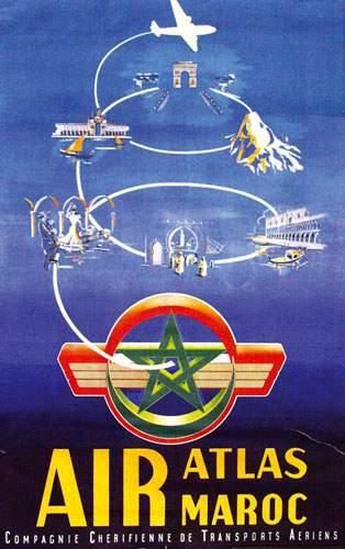 null CIES AERIENNES / AIRLINE CIES
Air Atlas Maroc 1954
Compagnie Chérifienne de...