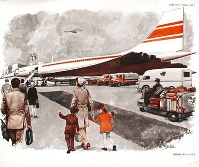 null AERONAUTIQUE / AERONAUTICS
Concorde
1970.
Editions M.D.I.
Aff. N.E. B.E. B +...