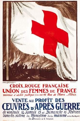null GUERRE 14 - 18 / 1914 - 1918 WAR
Croix Rouge Française 1916
Union des Femmes...