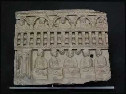 null ART GRECO-BOUDDHIQUE DU GANDHARA (Ier - Vème siècle ap. J.C.)
Frise de stupa...