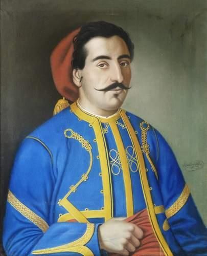 null BELLEGARDE (XIX-Xxe siècle)
Portrait d'un homme oriental
Pastel.
Signé en bas...
