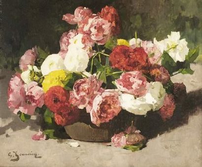 Georges JEANNIN (Paris 1841-1925) Bouquet...