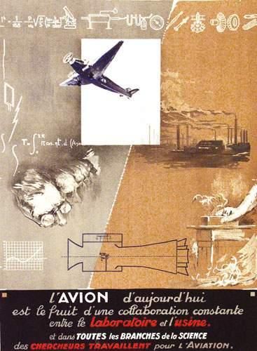 null AERONAUTIQUE / AERONAUTICS
L'Avion d'Aujourd'hui 1932
Est le fruit d'une collaboration...