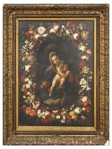 null Attribué à Pier Francesco CITTADINI dit IL MILANESE (1616-1681)
Vierge à l'enfant...