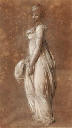Louis Léopold BOILLY (1761-1845)
Femme à...