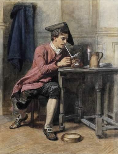 Ernest MEISSONNIER (Lyon 1815 -Paris 1891)
Le...