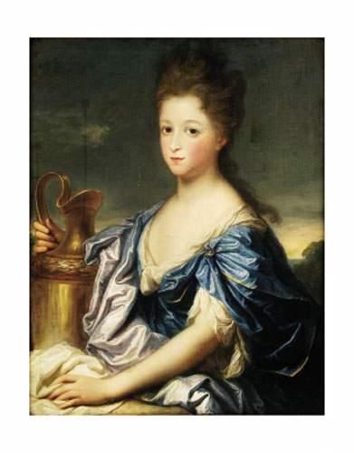 École FRANçAISE vers 1750
Portrait de femme...