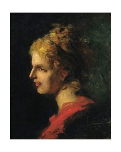 null Charles-Émile-Auguste CAROLUS-DURAN (1838-1917)
Portrait de femme blonde de...