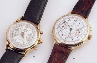 null DUBEY & SCHALDENBRAND (Chronographe Index Mobile), vers 1960
Très beau chronographe...