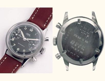 null VIXA (Chronographe Type 20), vers 1960
Très beau chronographe de pilote français...