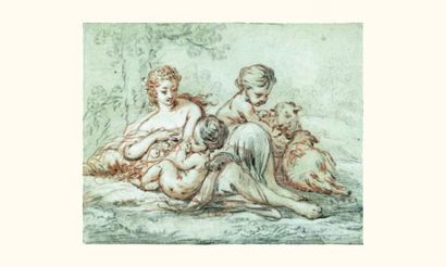 null Jacques-Philippe-Joseph de SAINT-QUENTIN (né à Paris en 1738)
Vénus entourée...
