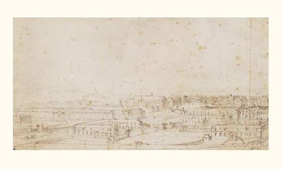 Israël SYLVESTRE (1621-1691)
Vue du Palais...