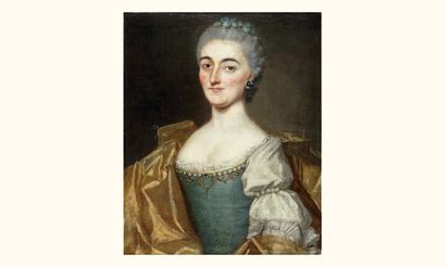 null École FRANçAISE du XVIIIe siècle
Portrait de femme
Toile.
67 x 57,5 cm
(Restaurations).
rm
300...