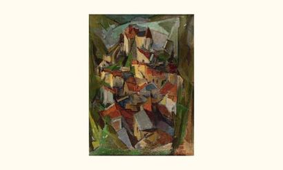 null Serge FOTINSKY (1887-1971)
Paysage de Dordogne
Peinture sur toile, signée en...
