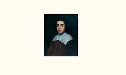 null École ESPAGNOLE vers 1650
Portrait de jeune homme
Panneau de chêne, une planche,...